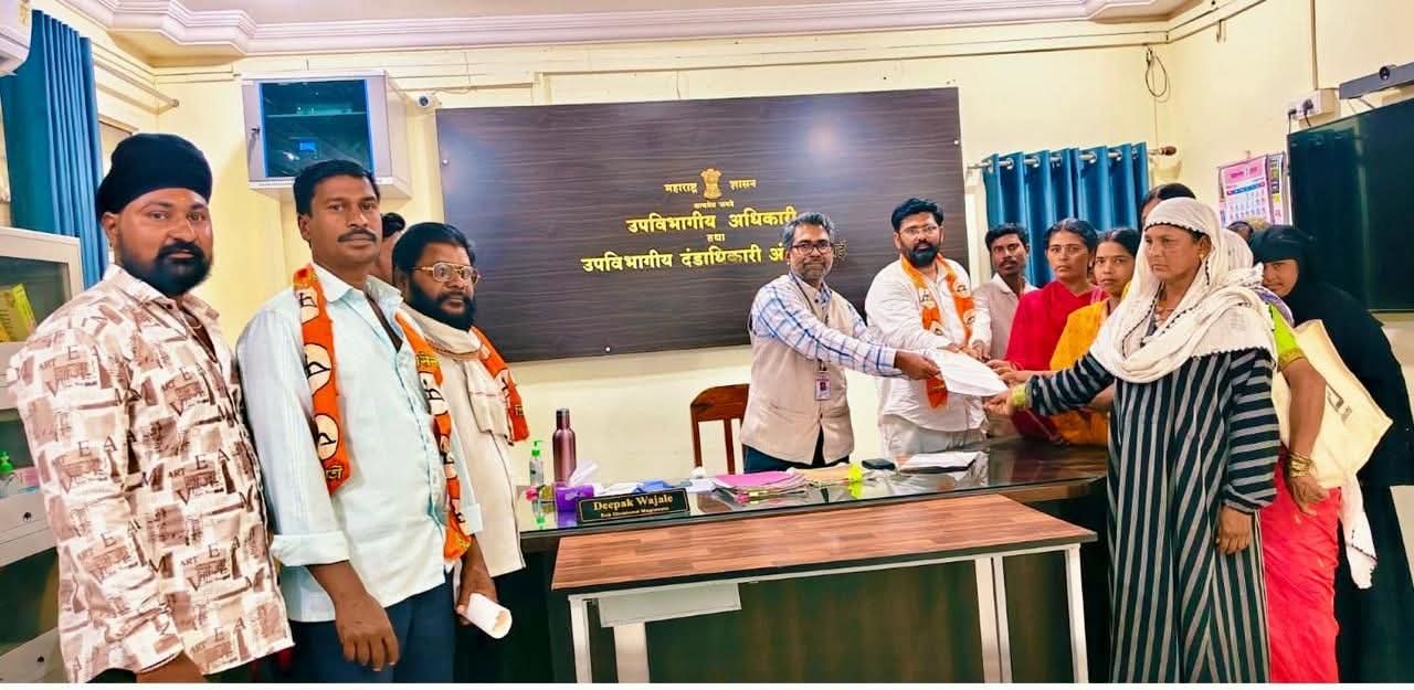 संसदेत ‘नारीशक्ती वंदन विधेयक’ विरोधात मतदान करणाऱ्या काँग्रेस व इंडिया आघाडीचा शिवसेनेच्या वतीने निषेध* 