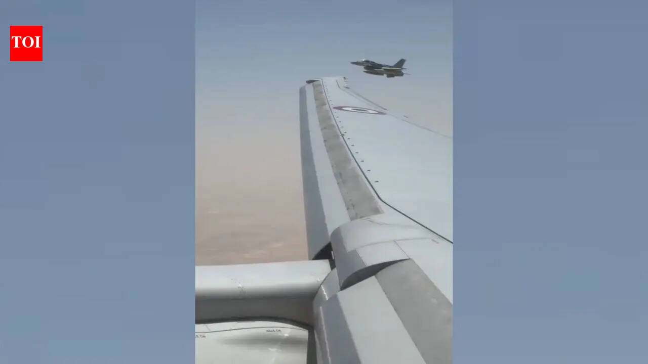 पहा: पंतप्रधान मोदी पाच देशांच्या दौऱ्याच्या पहिल्या टप्प्यावर UAE मध्ये उतरल्यावर त्यांना F-16 एस्कॉर्ट मिळाले